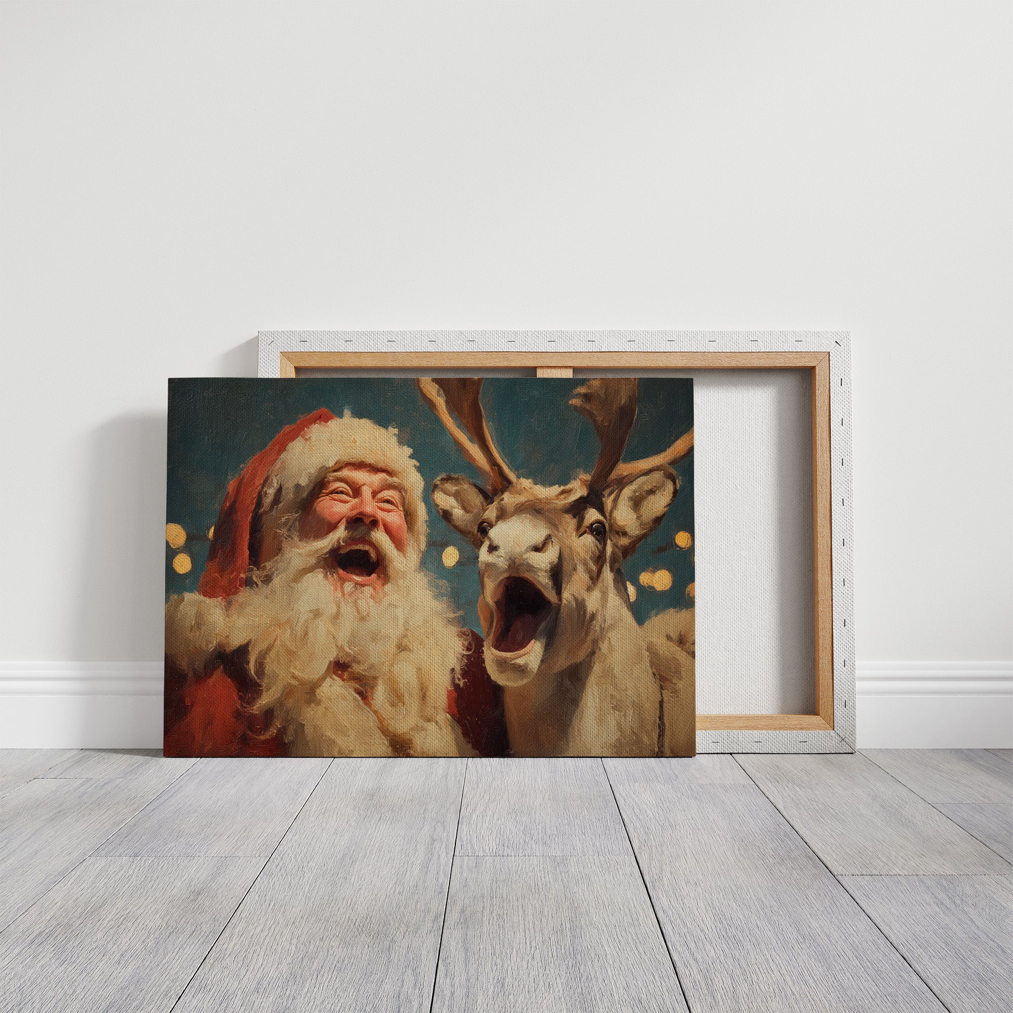 Laughter Shared Between North Pole Friends