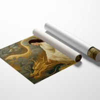 Dragon Tales In Morning Gold