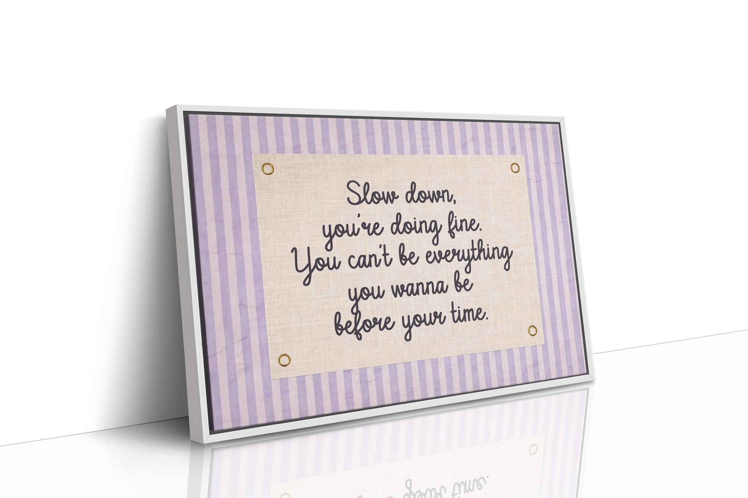 Lavender Statement: Slow Down, You’re Doing Fine