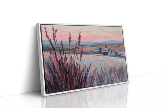 Fields Bathed in Blush