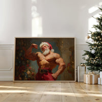 North Pole Gym Builds Holiday Muscle