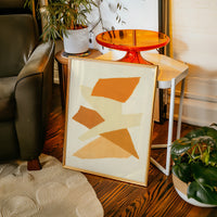 Autumn Paper Folds Into Light