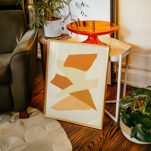 Autumn Paper Folds Into Light