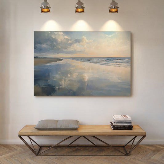 Tides Mirror Morning's Gentle Light