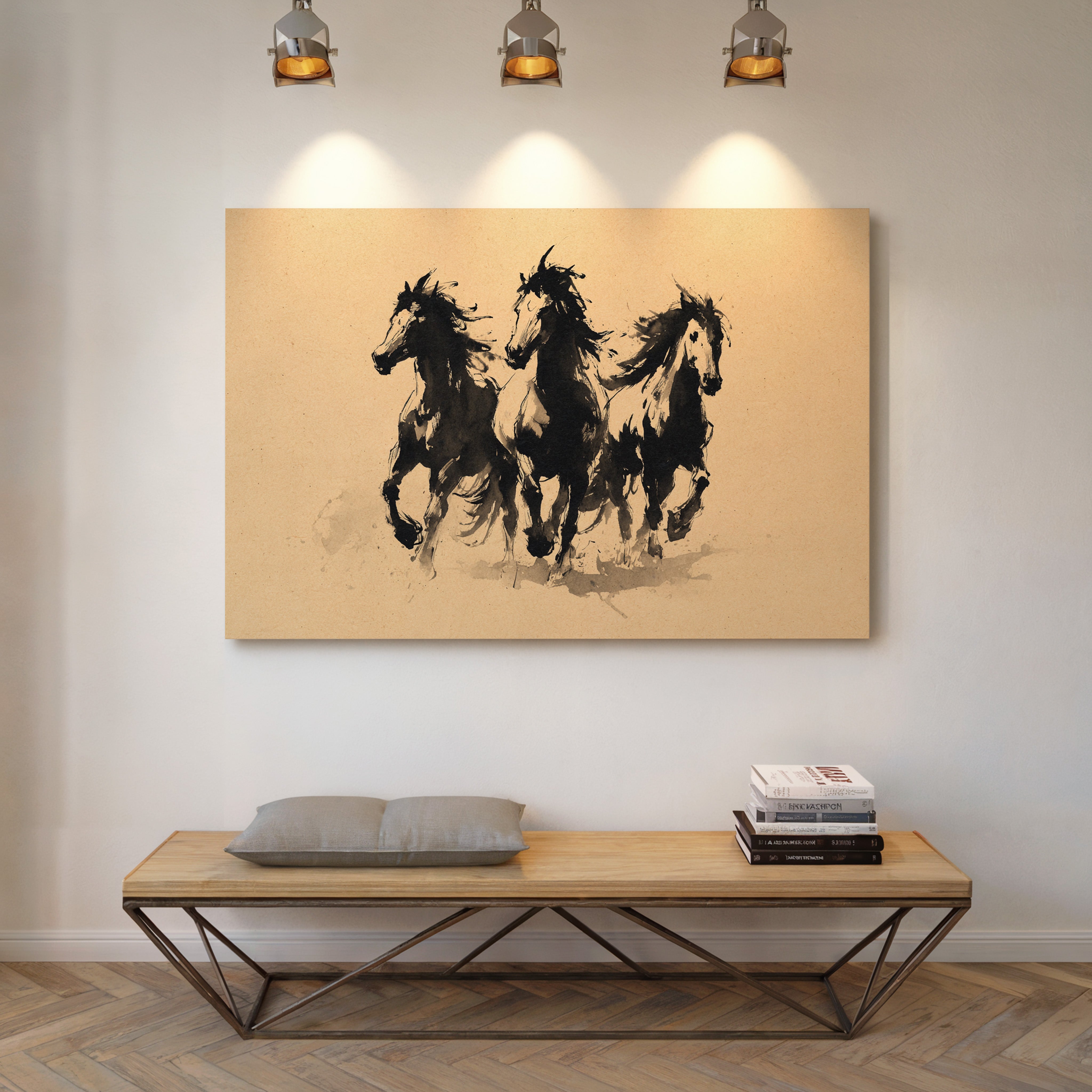 Wild Horses Dance In Ink