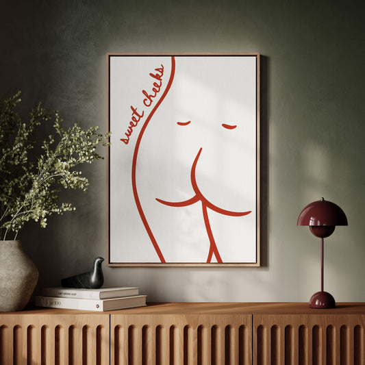 Sweet Cheeks Speak Simple Lines