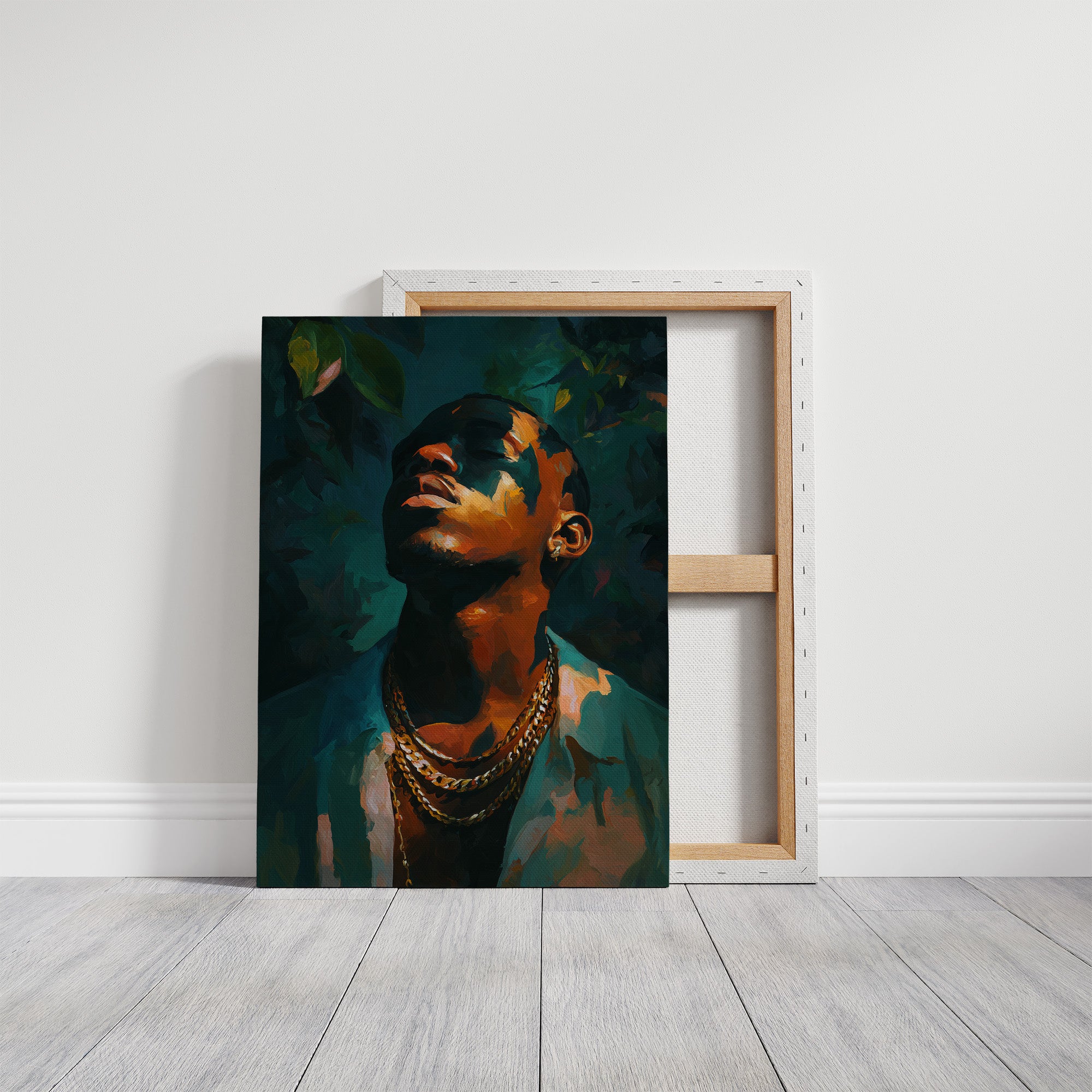Gilded In Emerald Light