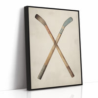 Crossed Sticks: Vintage Hockey Heritage