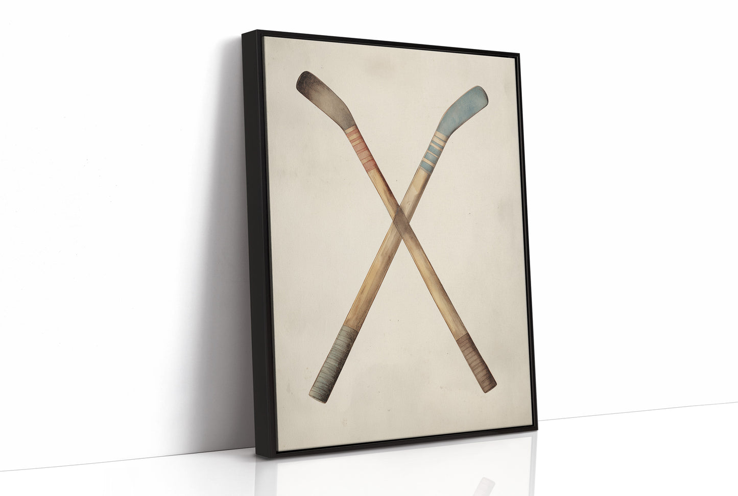 Crossed Sticks: Vintage Hockey Heritage