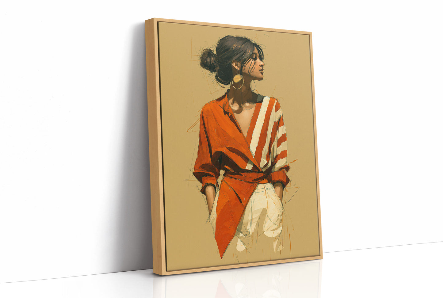 Poise in Terracotta