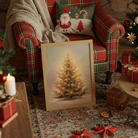 Evergreen Tales In Golden Mist