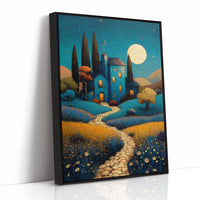 Moonlit Path To Tuscan Dreams