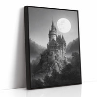 Castle Beneath Midnight's Glow