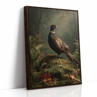 Noble Pheasant Among Forest Ferns