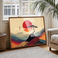 Lone Pine Greets Rising Sun