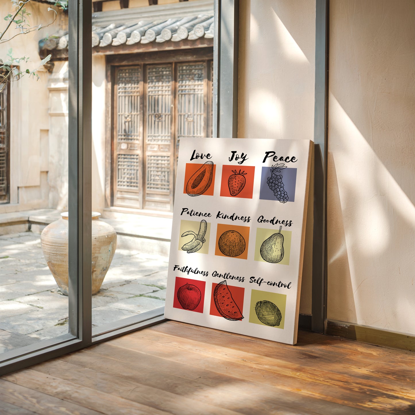 Sweet Fruits Teach Life's Gentle Ways