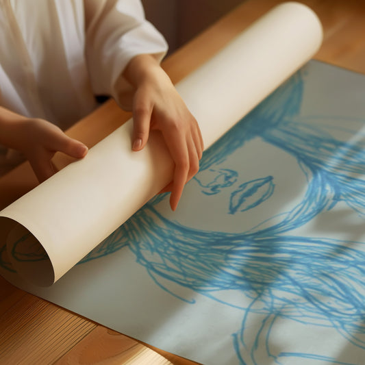 Blue Lines Paint Prairie Stories