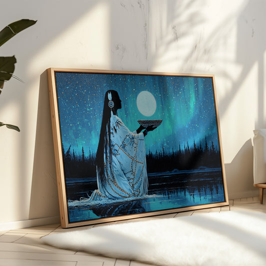 Sacred Waters Hold The Moon