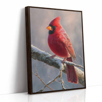 Winter's Scarlet Gift Brings Joy