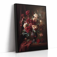 Velvet Blooms Against Midnight Walls