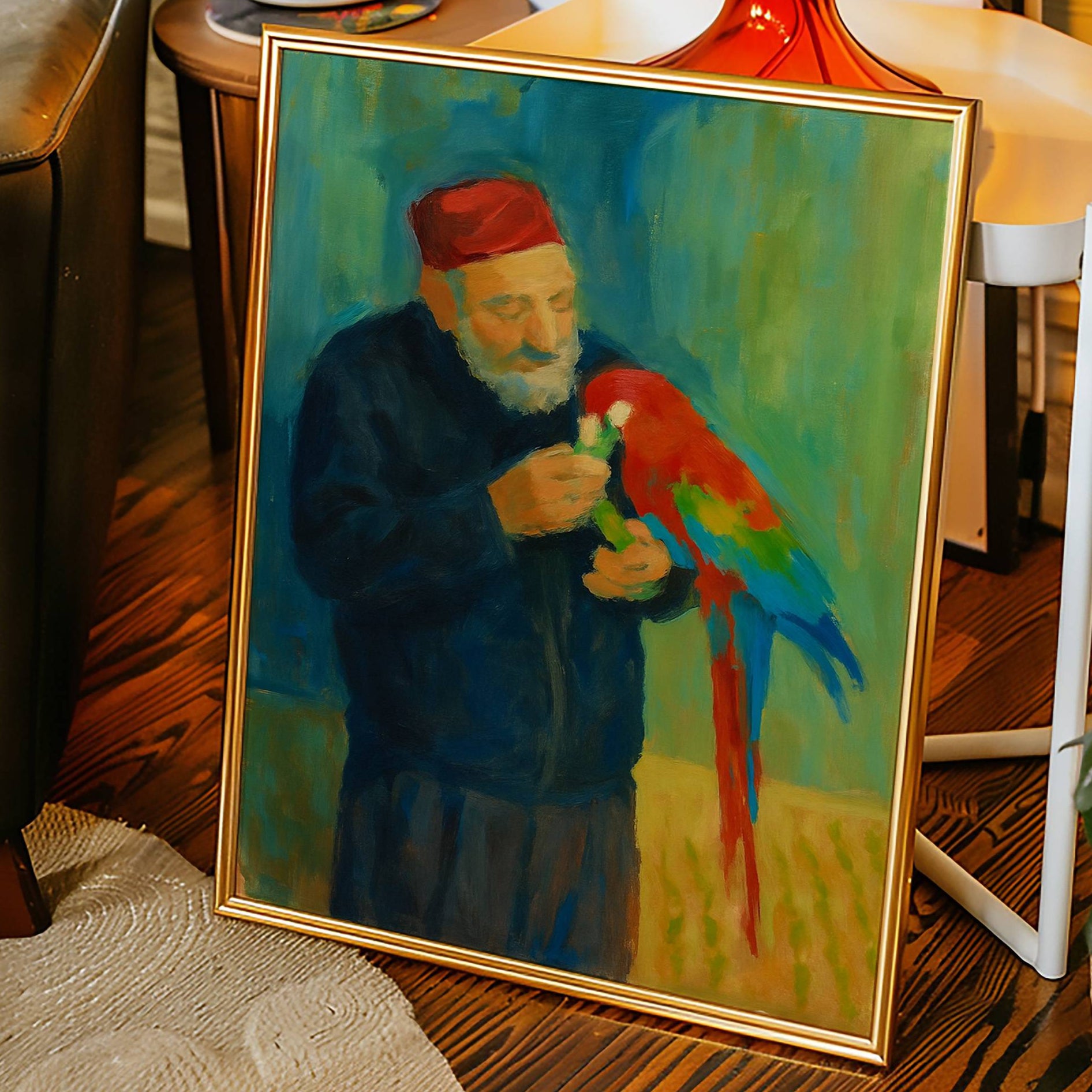 Gentle Moments With Scarlet Wings