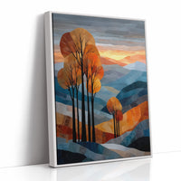 Amber Trees, Blue Hills