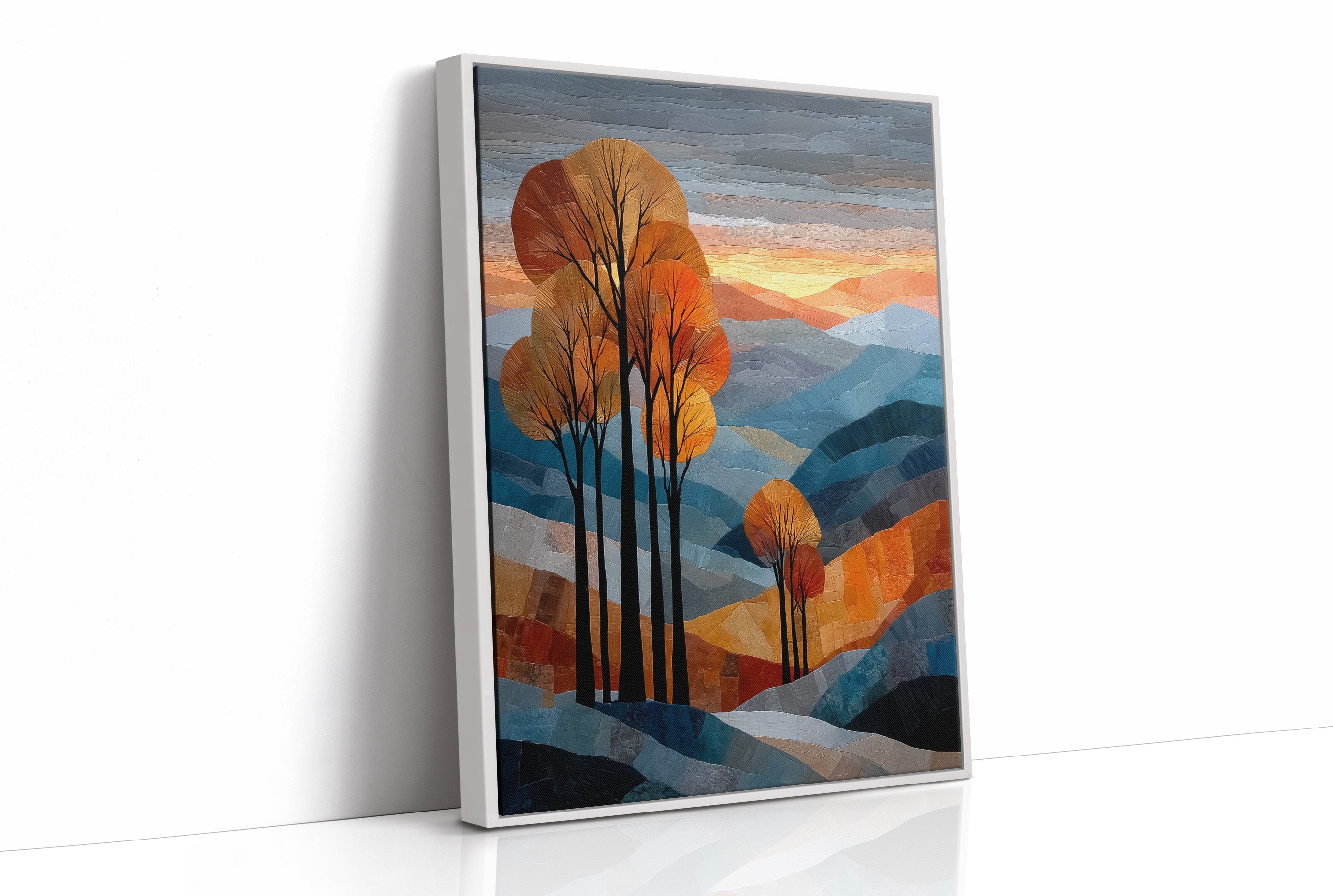Amber Trees, Blue Hills