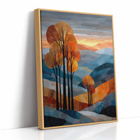 Amber Trees, Blue Hills