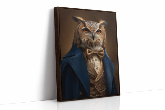 Nocturnal Gentleman's Piercing Gaze