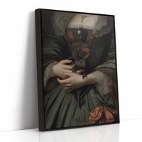 Curious Companion In Victorian Folds