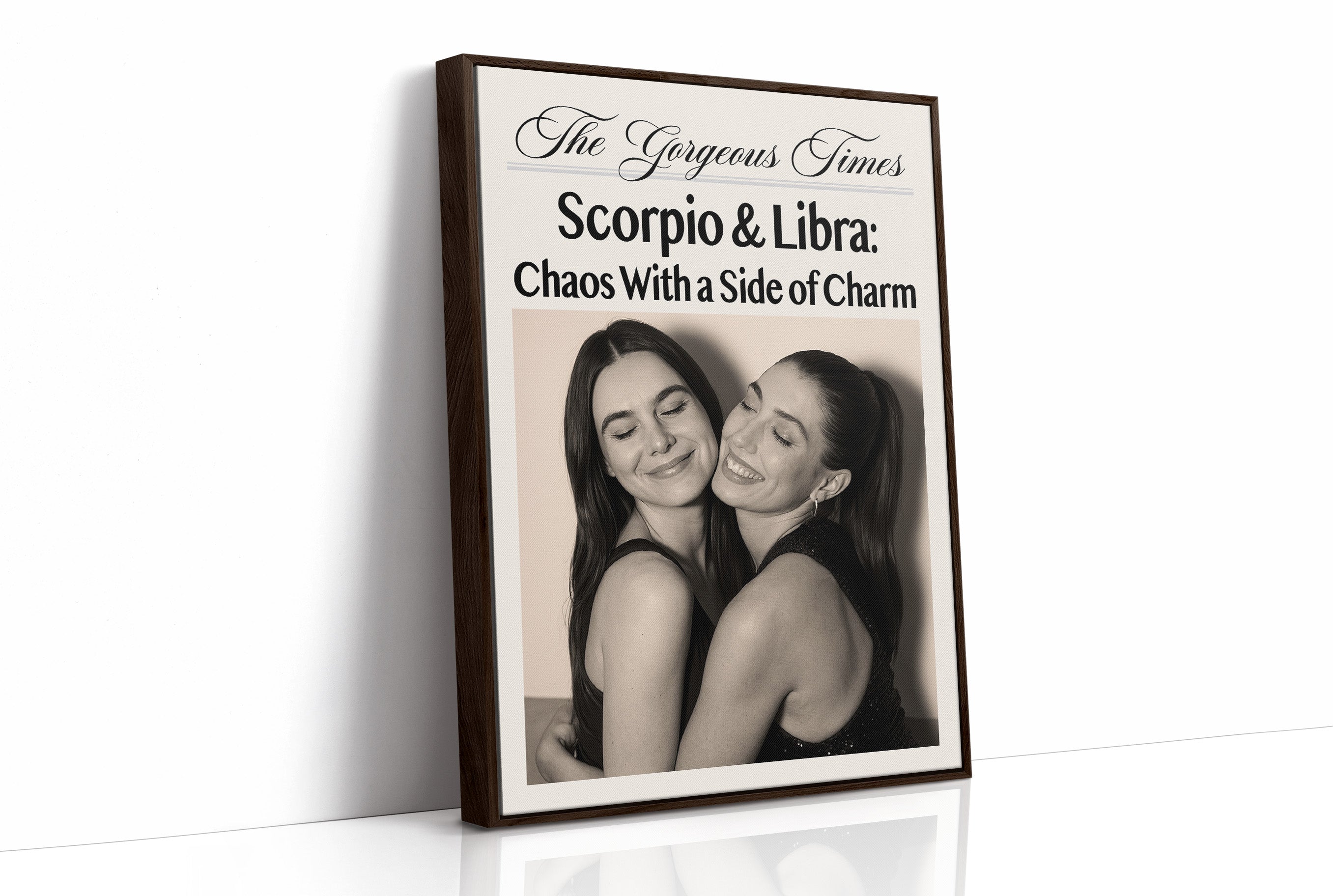 Celestial Harmony: Vintage Magazine Aesthetics