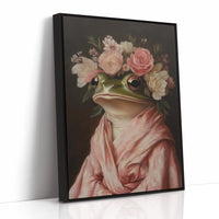 Frog Royalty in Bloom