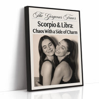 Celestial Harmony: Vintage Magazine Aesthetics