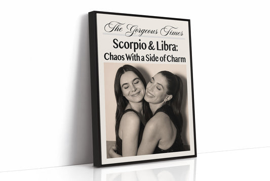 Celestial Harmony: Vintage Magazine Aesthetics