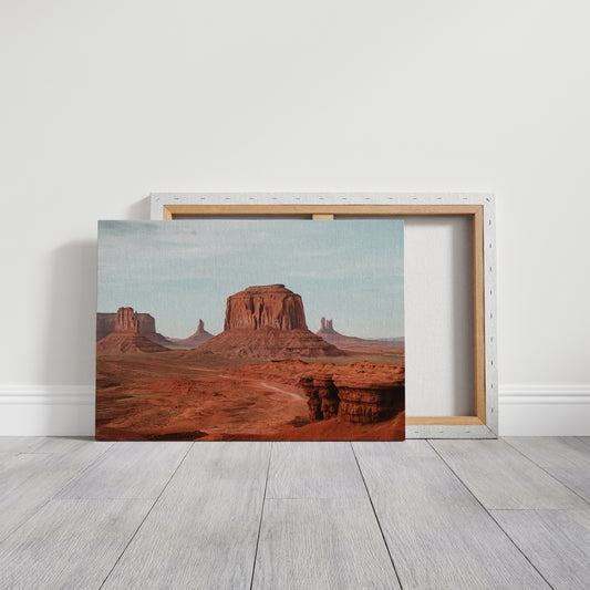 Monument Valley Buttes Under Open Sky
