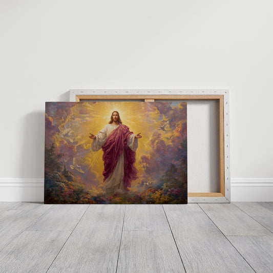 Sacred Light Illuminates Heaven's Garden