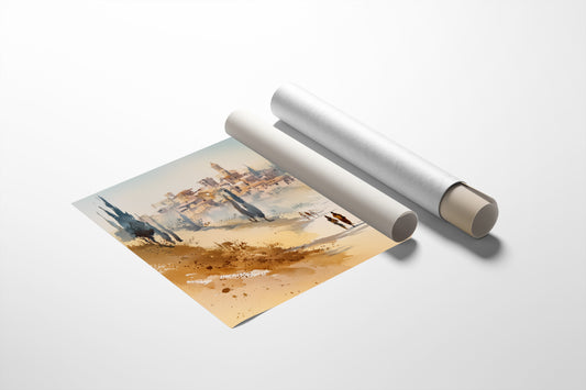 Tuscan Hillside Beckons Wanderers