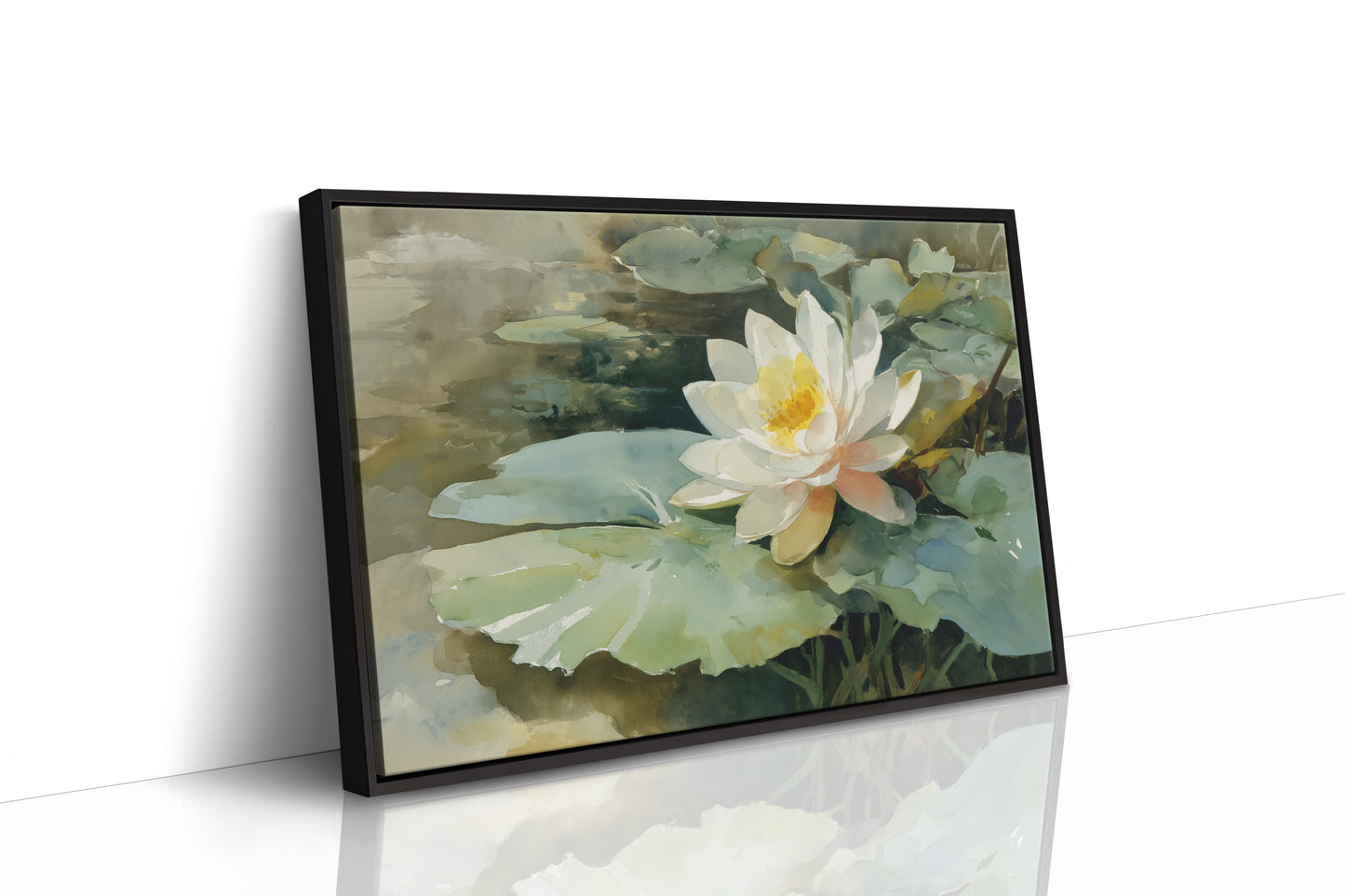 Stillness on the Lily Pond