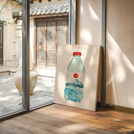 Mount Fuji In A Bottle