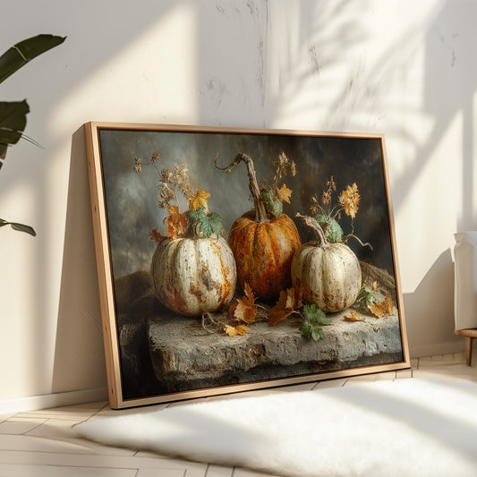Harvested Moments on Weathered Stone