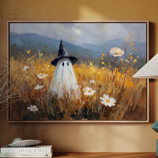 A Ghost Among Golden Blooms