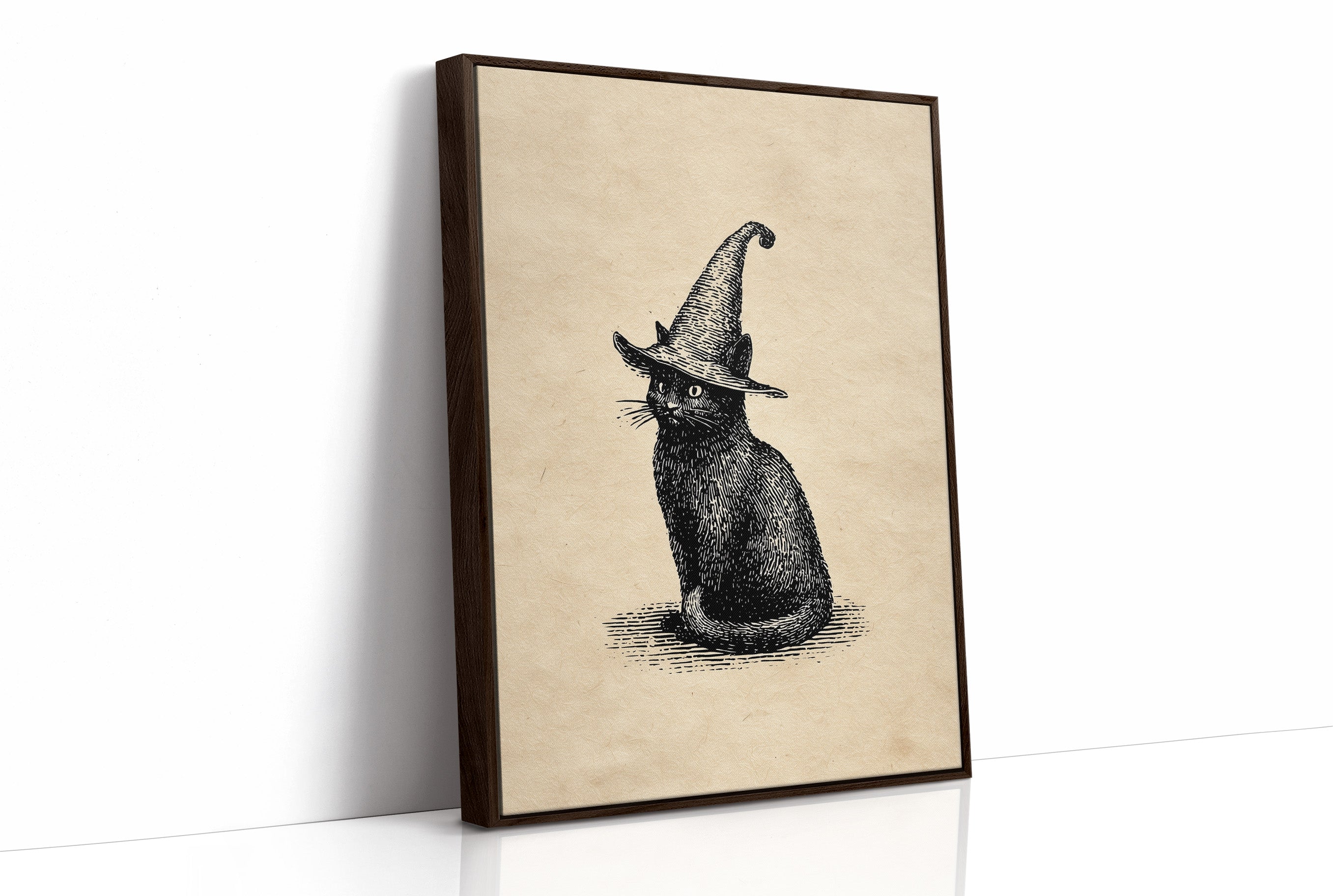 Midnight Familiar In Pointed Hat