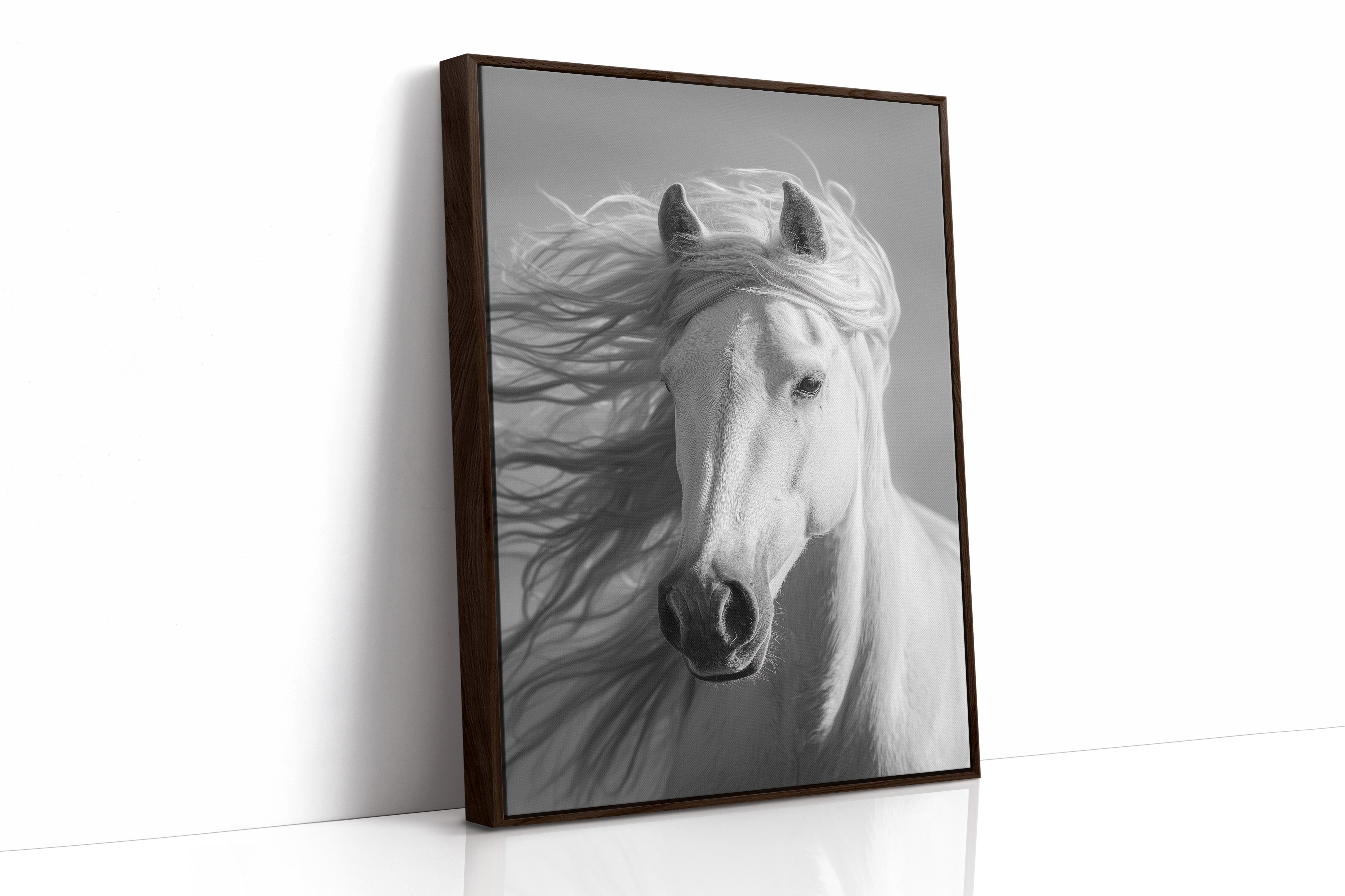 Wild Spirit Runs Through Silver Light
