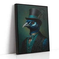 Gentleman Peacock's Victorian Portrait