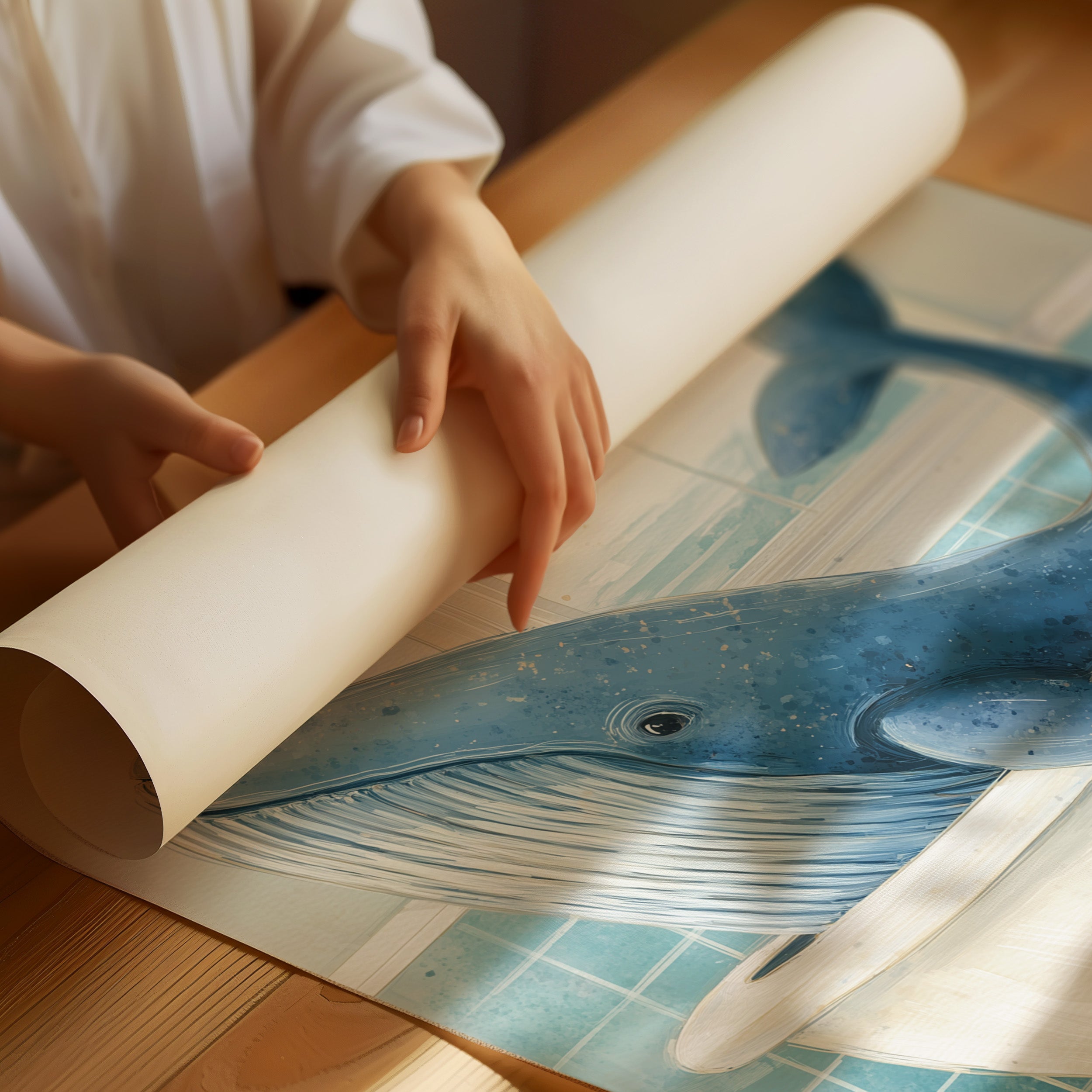 Ocean Giant Takes A Bath