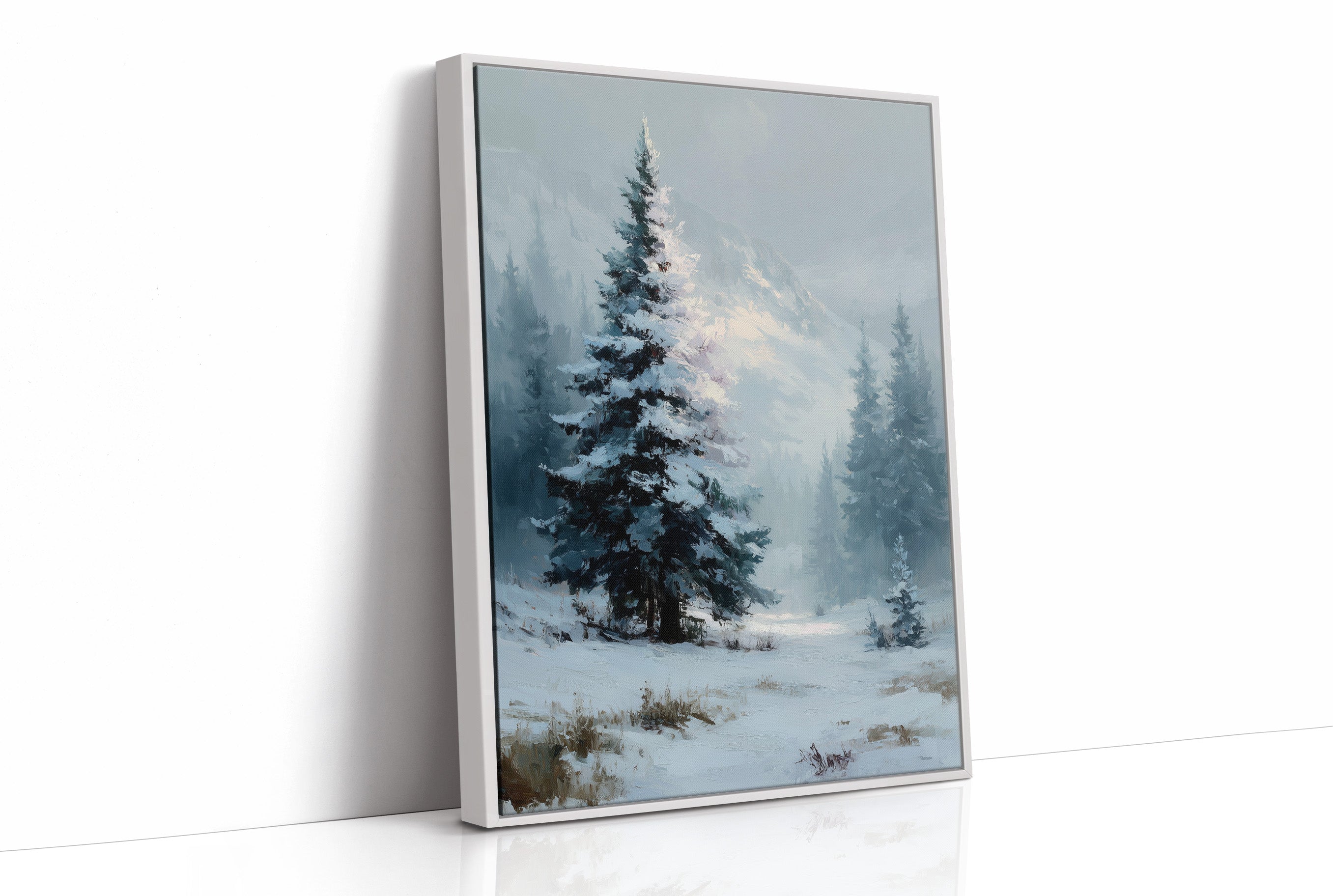 Sunlit Snow, Standing Pine