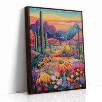 Wildflowers Paint The Desert Rainbow
