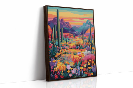 Wildflowers Paint The Desert Rainbow