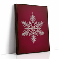 Silver Frost Dances On Crimson