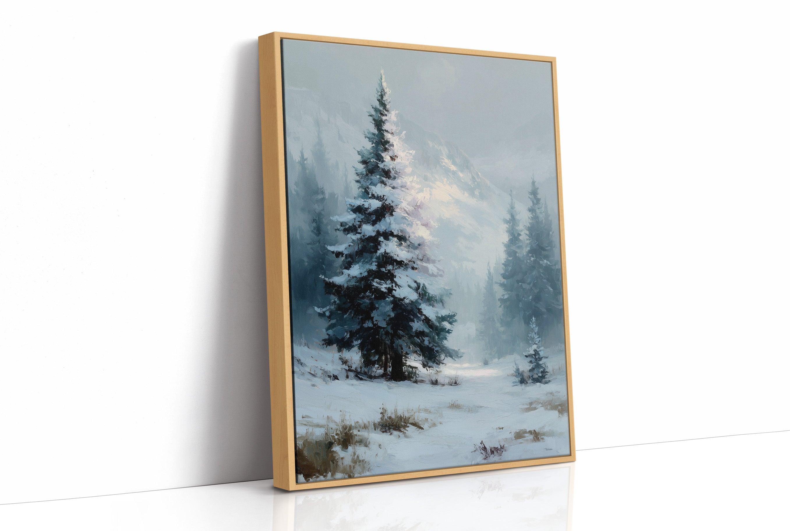 Sunlit Snow, Standing Pine